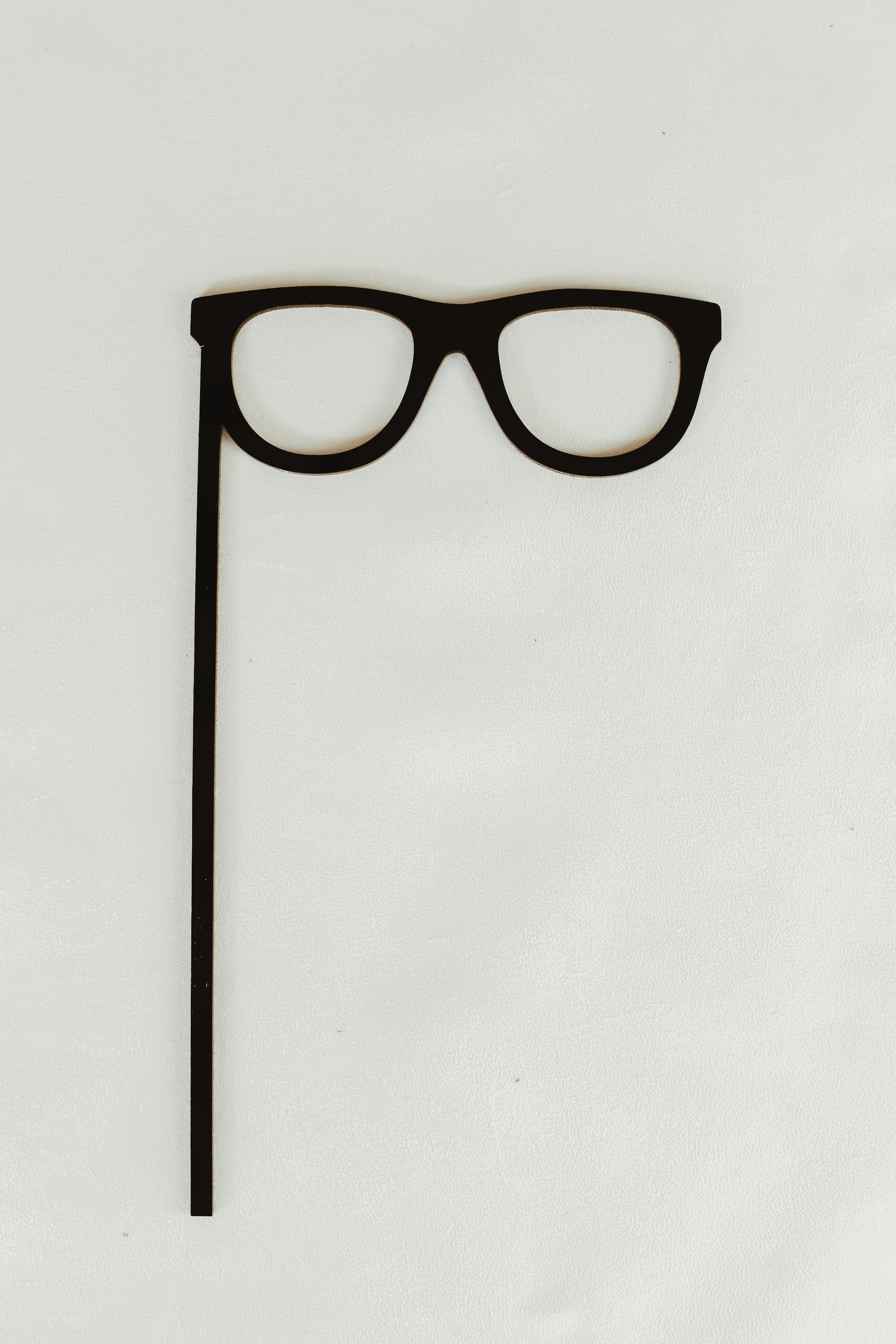 High Quality Photo Booth Prop Glasses on a Stick in Acrylic