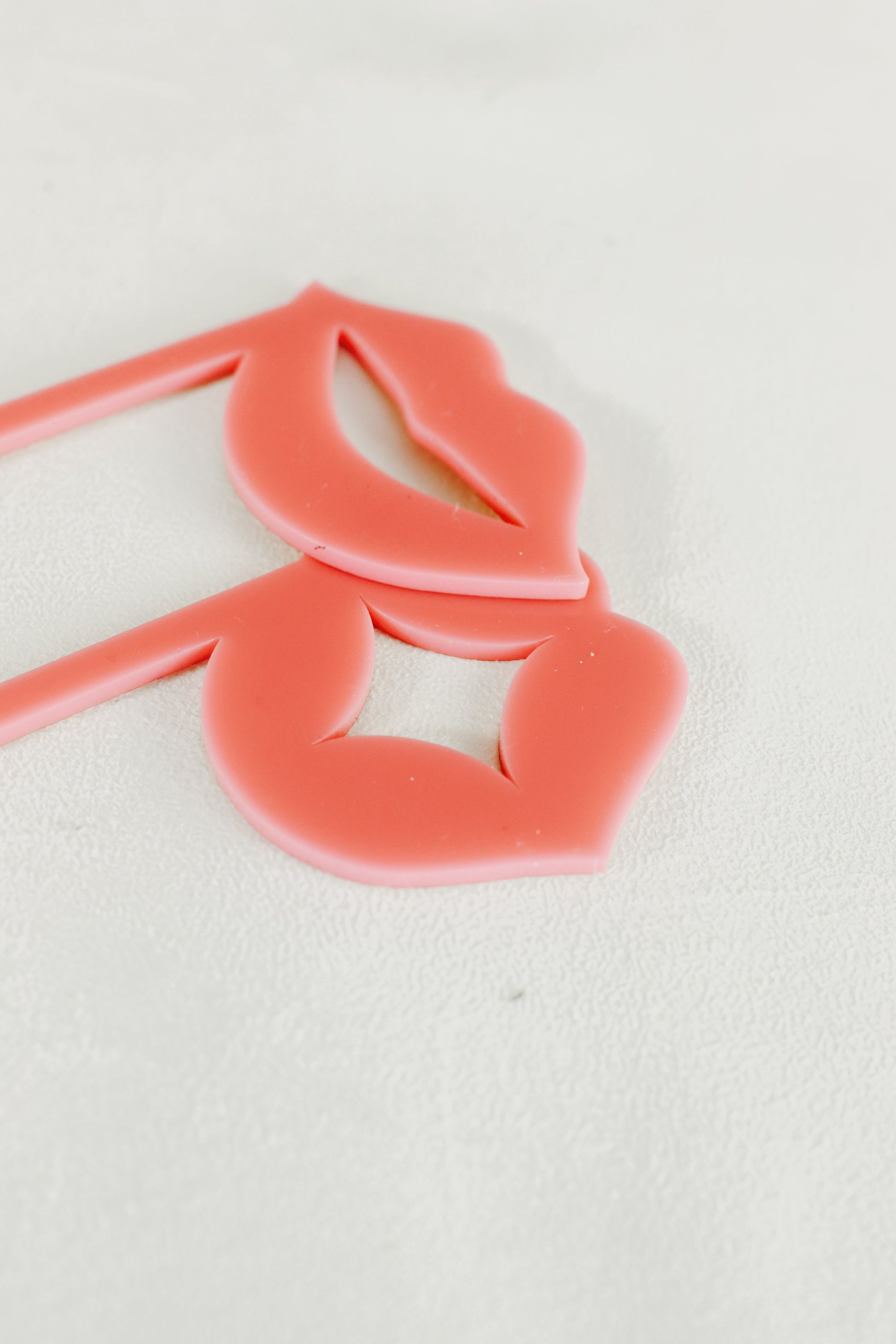 High Quality Photo Booth Props Lips on a Stick in Acrylic
