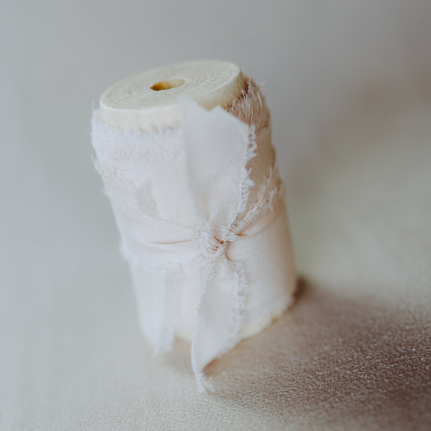 Delicate Raw Edge Ribbon for Wedding Details and Decor