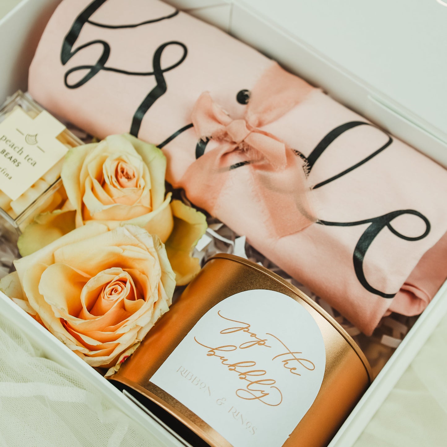 Will You Be My Bridesmaid? Gift Box Personalized with Bridesmaid Name