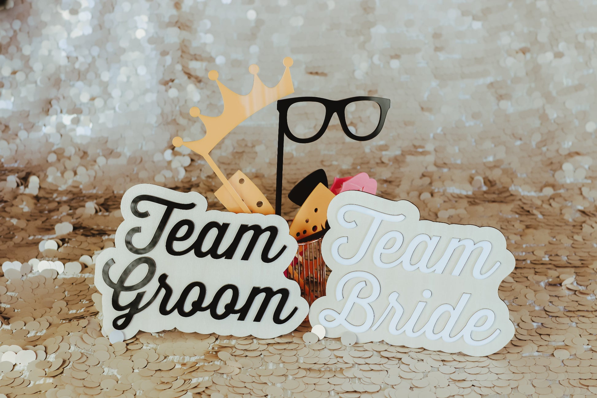 High Quality Photo Booth Signs and Customized Messages to Keep Your Guests Laughing the Photos Popping