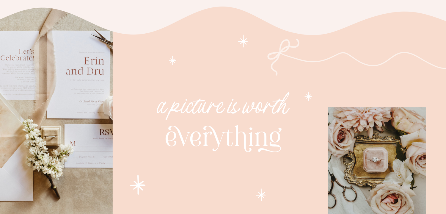 Flat Lay Styling Tools and Supplies for Wedding Photographers