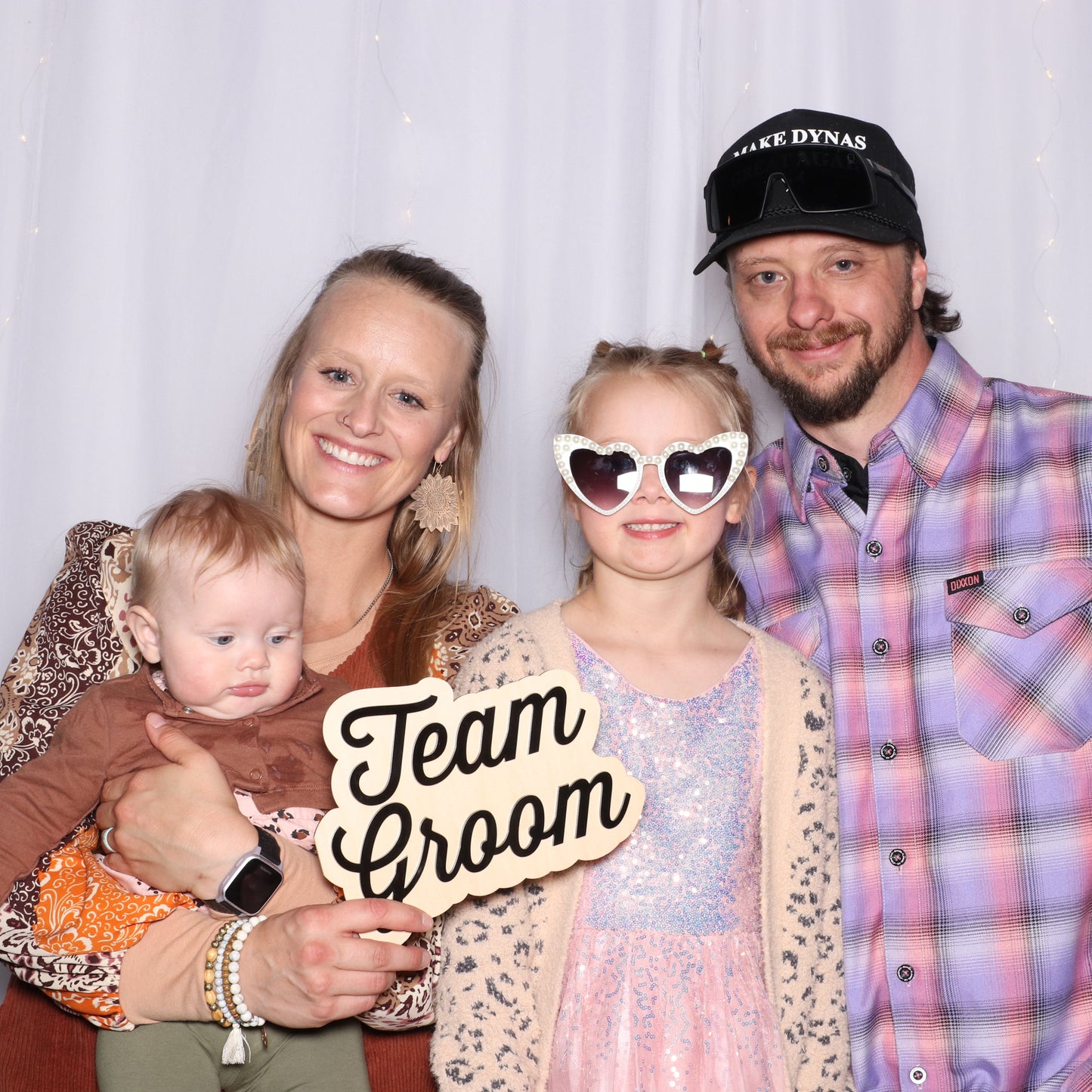 Custom and Personalized Signs to Make Your Wedding Photo Booth Rental Extra Fun from Ribbon & Rings