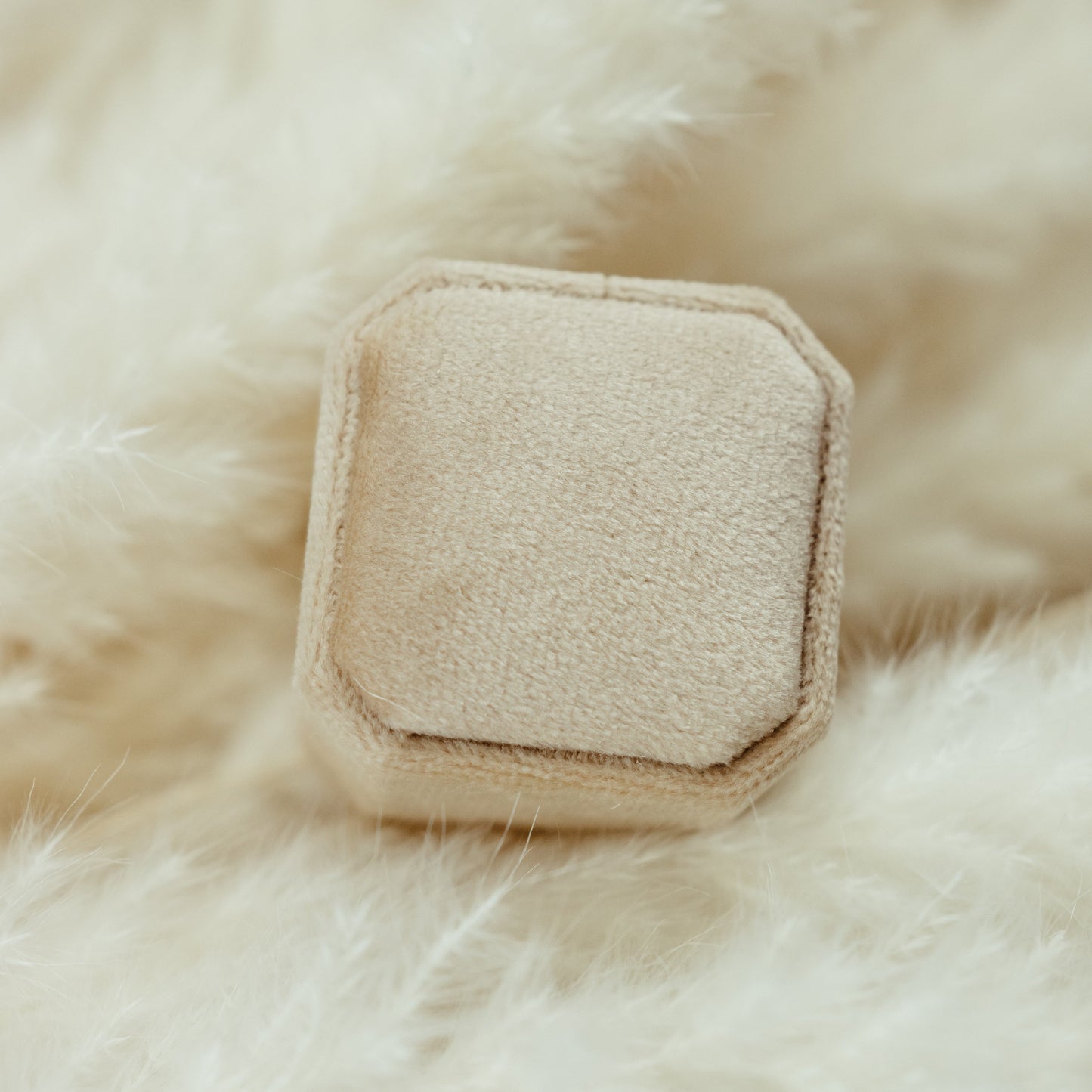 Your Wedding Rings Have Never Looked As Beautiful As They Will in This Special Velvet Ring Box Made Just for Showing Off in Wedding Photos and Well Past Your Wedding Day