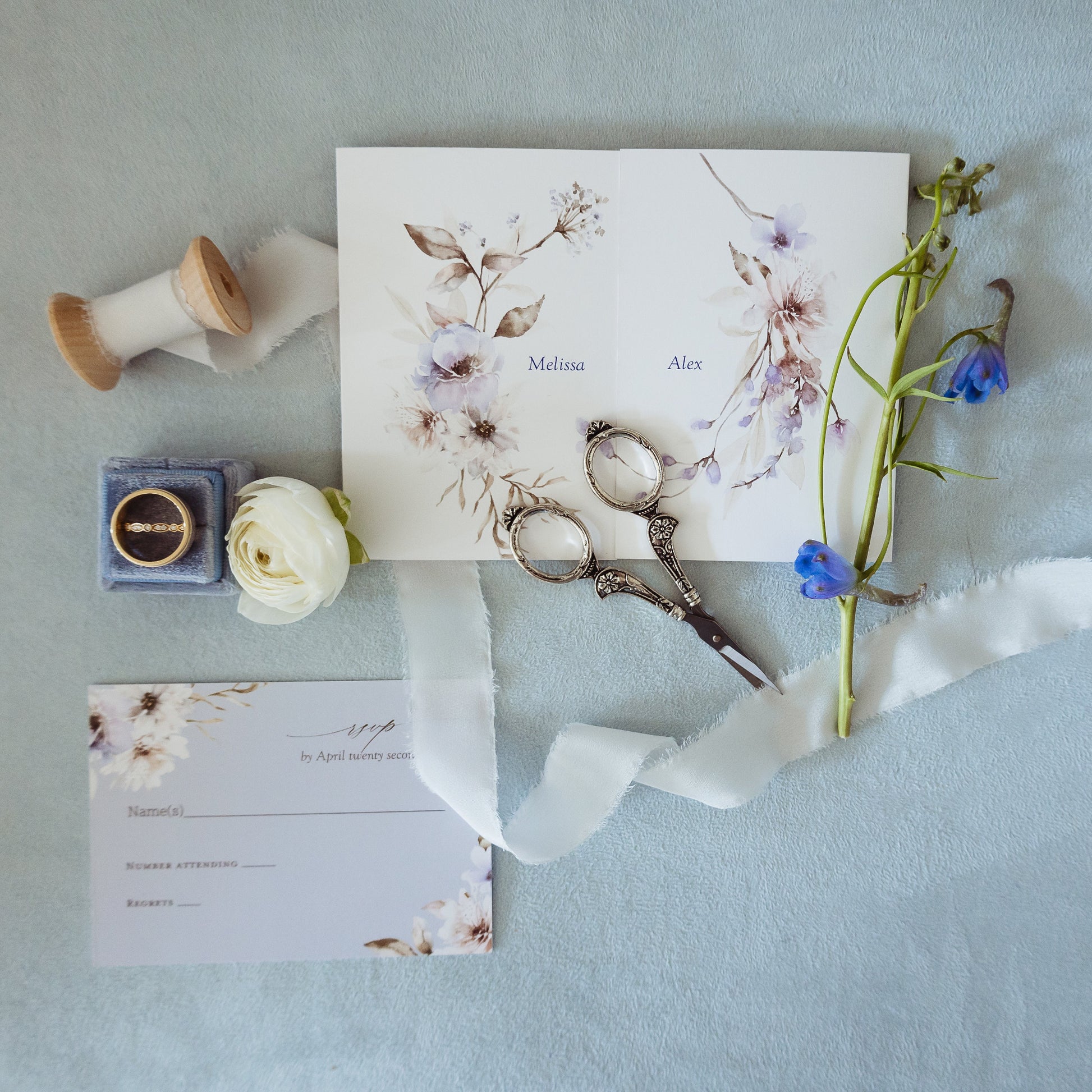 Square Velvet Ring Box for Beautiful Flat Lay Photos and Wedding Photography Styling Available in Many Colors Holds 1 Ring