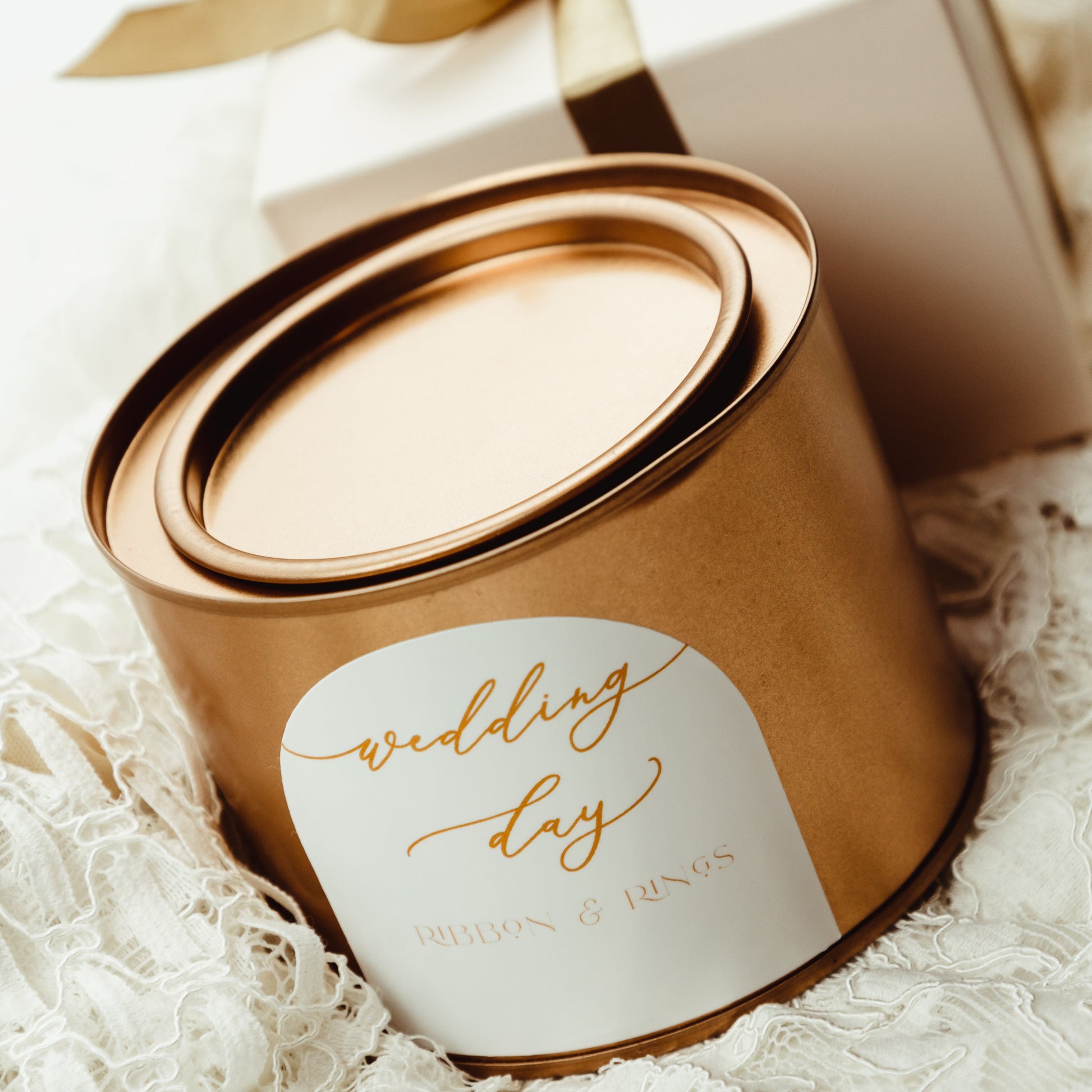 Wedding Day Gift Soy Candle in Gift Box