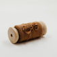 Delicate silk ribbon for weddings with a raw edge boho element