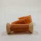 Rust color ribbon for wedding invitations