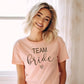 Pump Your Bachelorette Party Up a Notch with Team Bride Shirts for your Besties