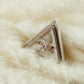 Propose with A Beautiful Triangle Ring Box to Hold Her New Ring in Style